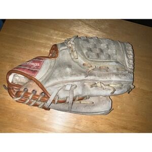 Rawlings RBG90 Baseball Glove Youth Tan Grey Ken Griffey Jr Good Used Condition
